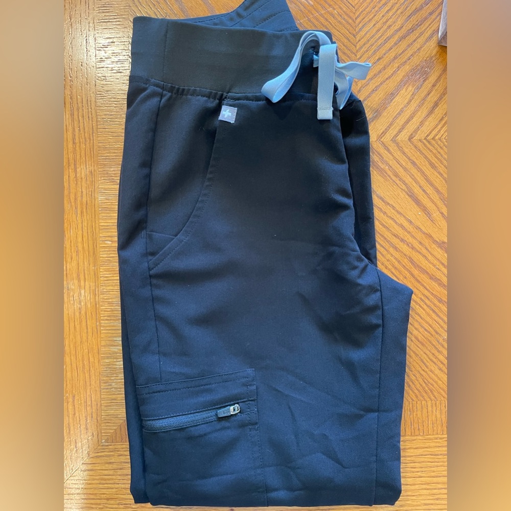 Figs black XXS Petite Zamora Jogger Scrub Pants